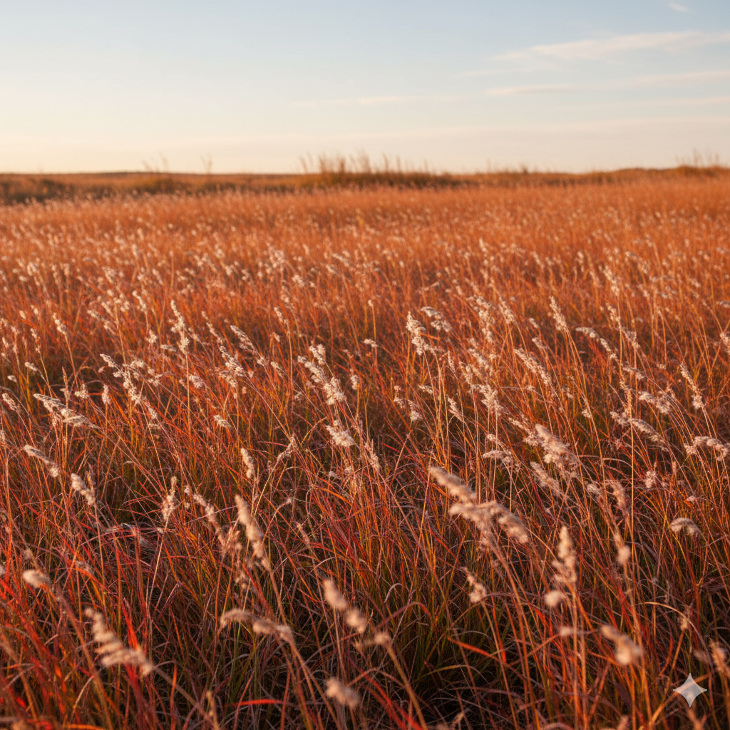 Little Bluestem and Big Bluestem: Native Prairie Grasses for Pagan Rituals and Smoke Cleansing
