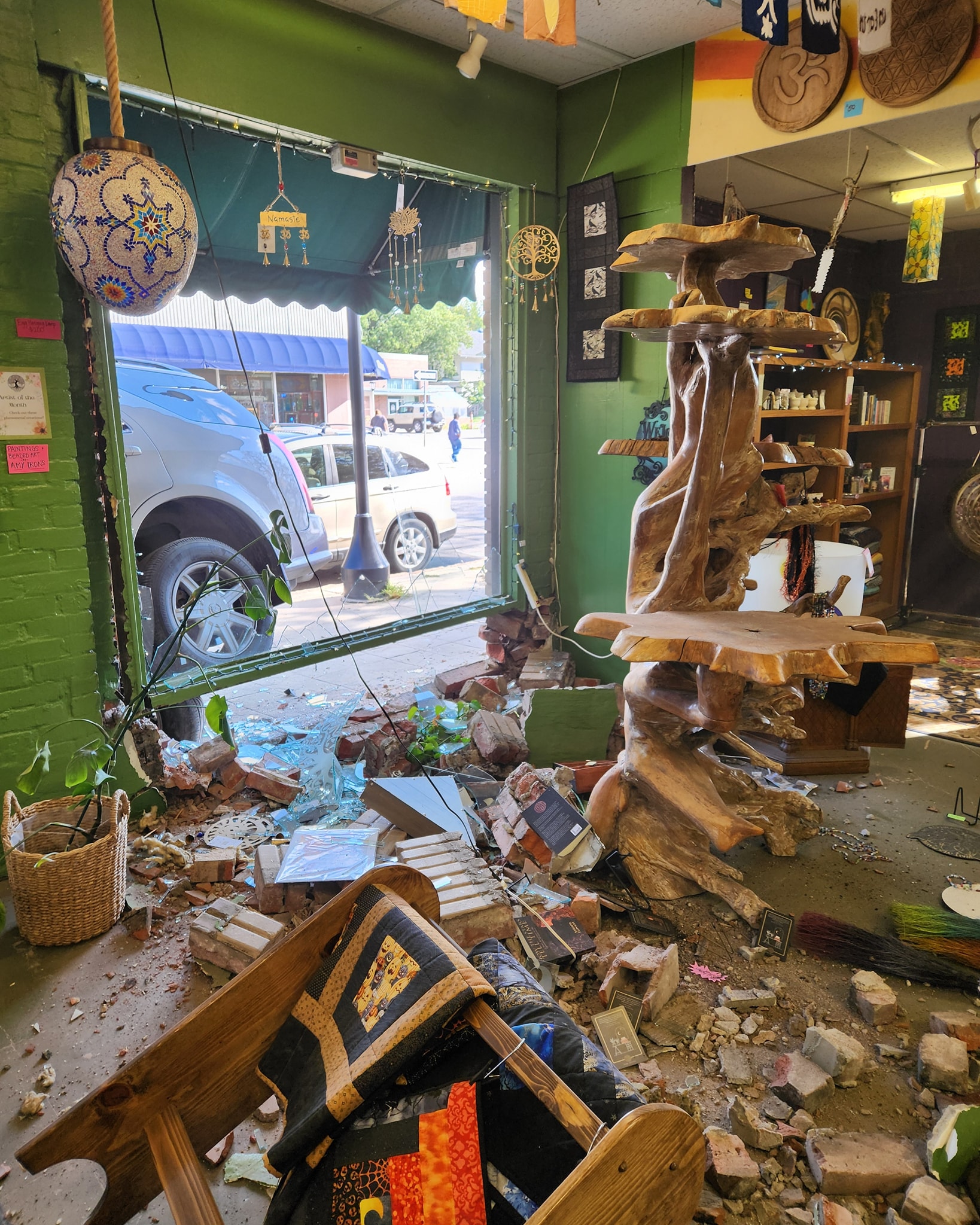 Community Rallies After Car Accident Damages Bodhi Imports in Grand Island