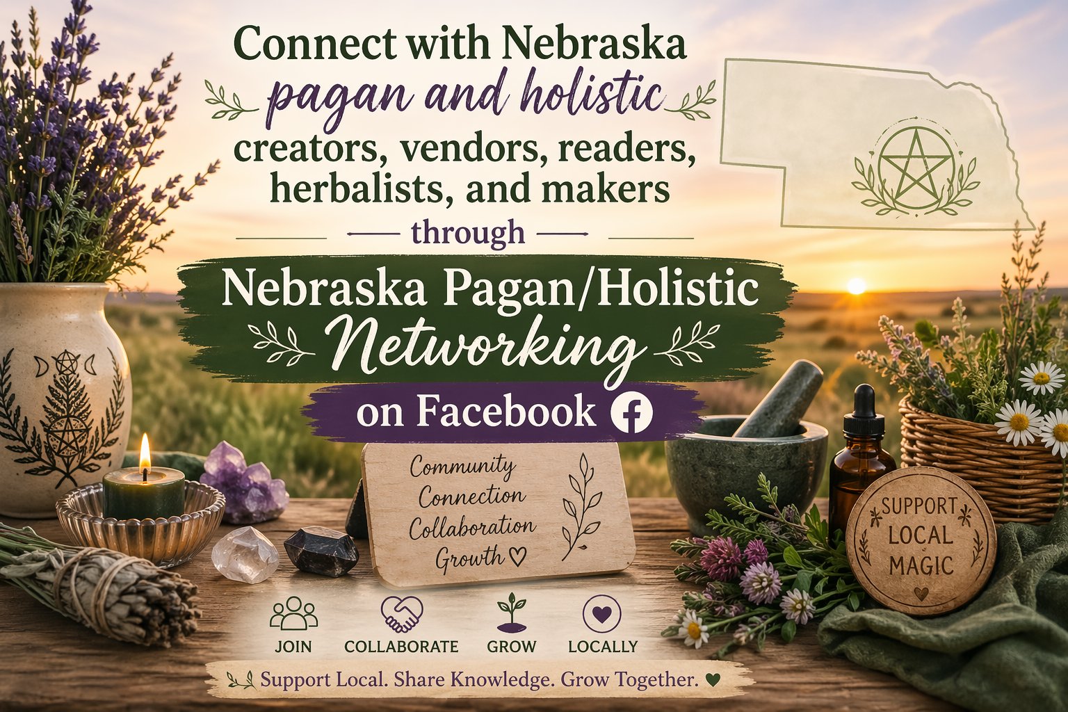 Building Connection Through Nebraska Pagan and Holistic Networking